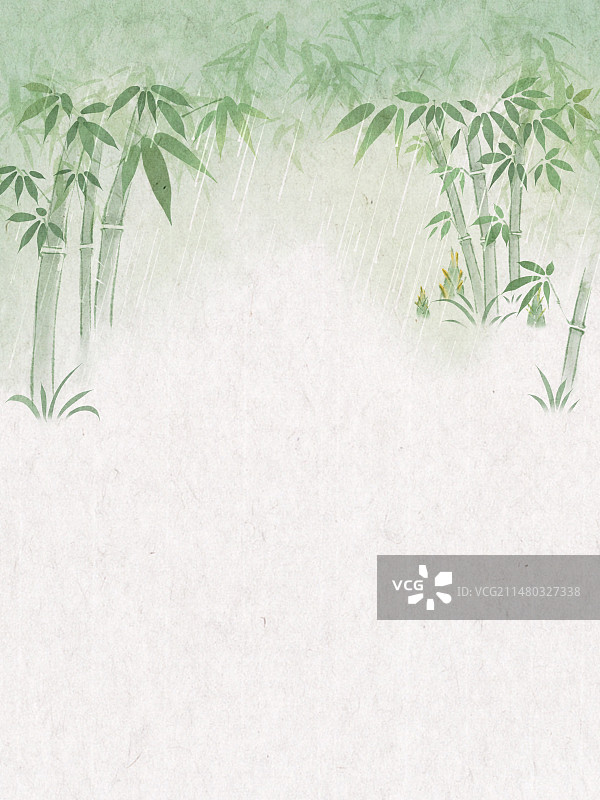 雨水节气-腌笃鲜-春笋海报元素图片素材