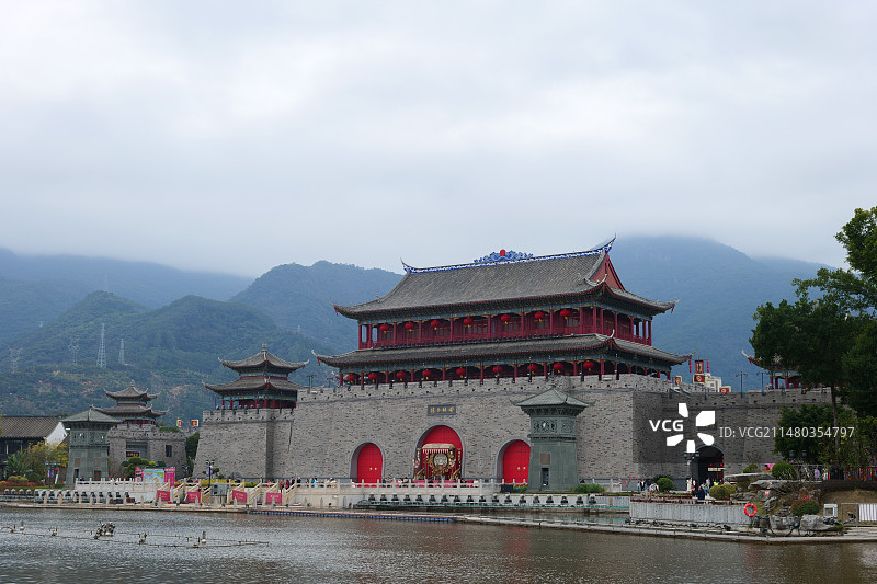 闽侯 闽越水镇图片素材