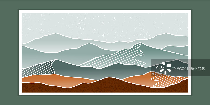 抽象山画抽象背景图片素材