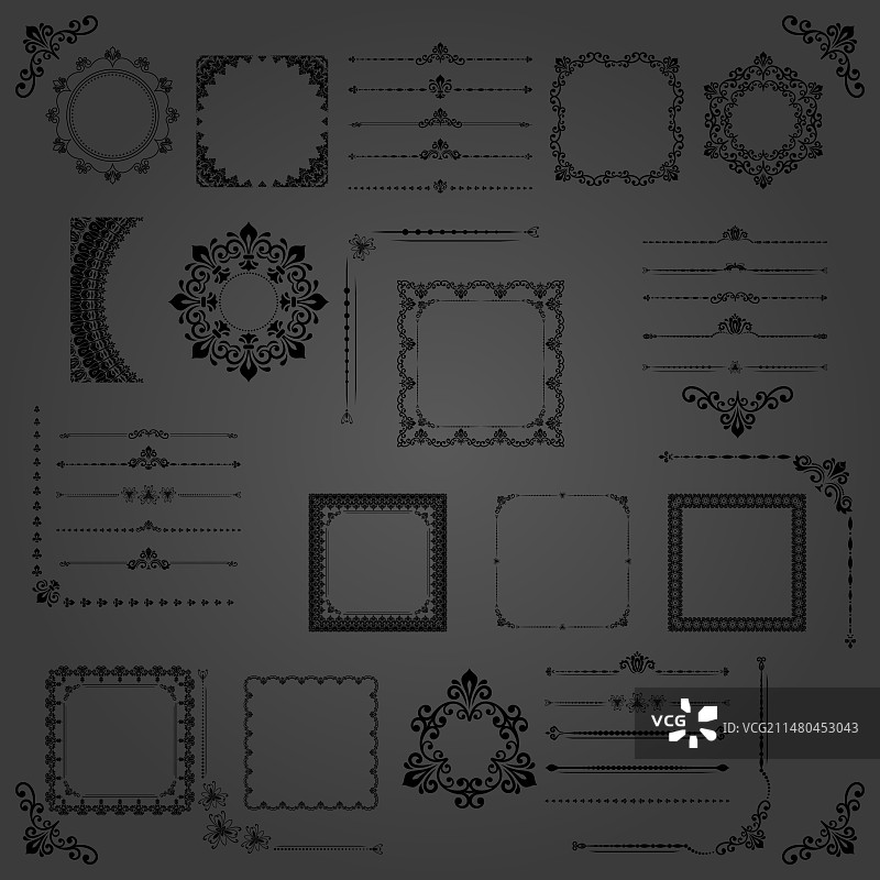 经典复古图案大合集图片素材