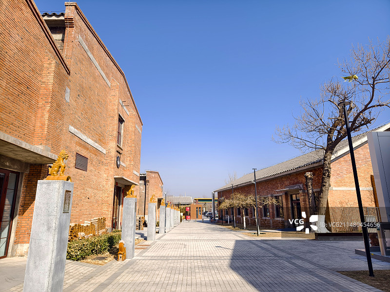 北京市门头沟区琉璃渠村，金隅琉璃文化创意产业园图片素材