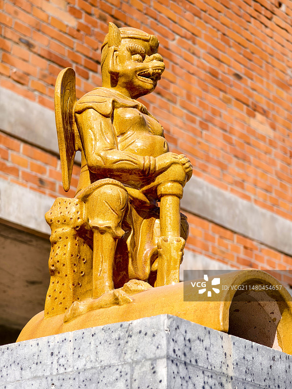 北京市门头沟区琉璃渠村，金隅琉璃文化创意产业园图片素材