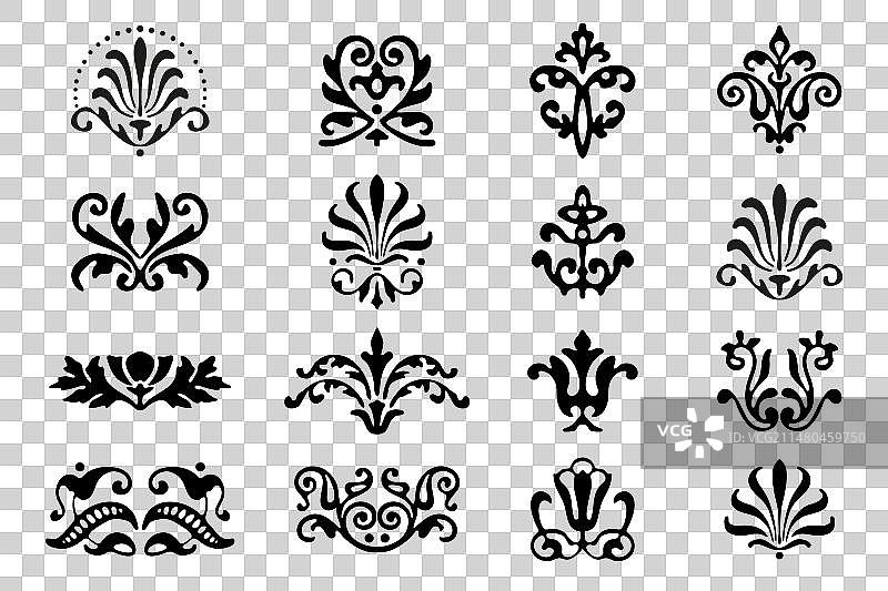 装饰分隔元素边框花纹图片素材