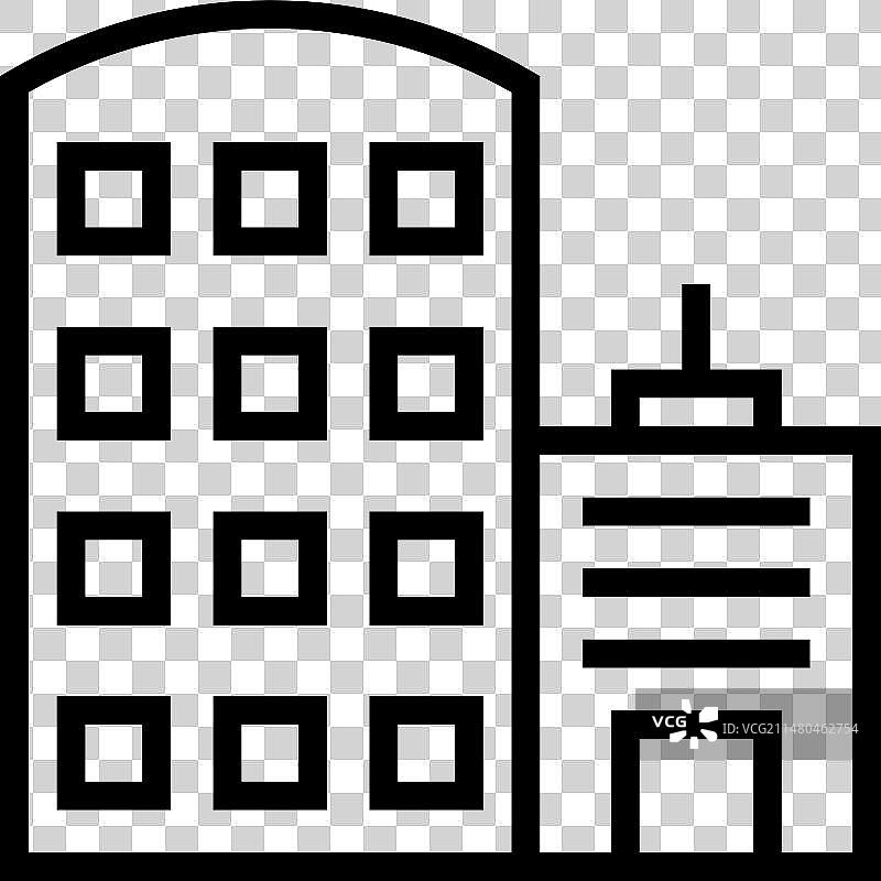 建筑图标图片素材