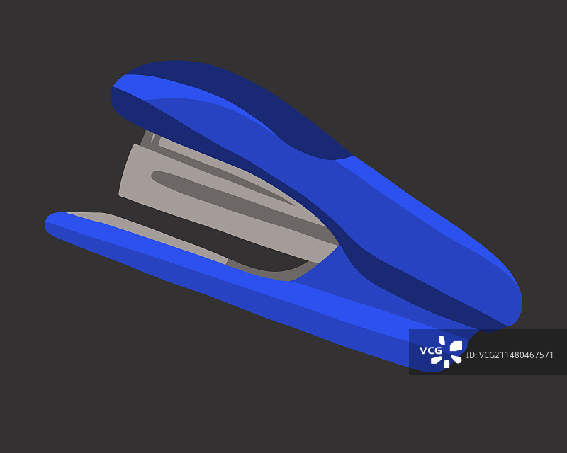 用于装订纸张的订书机图片素材