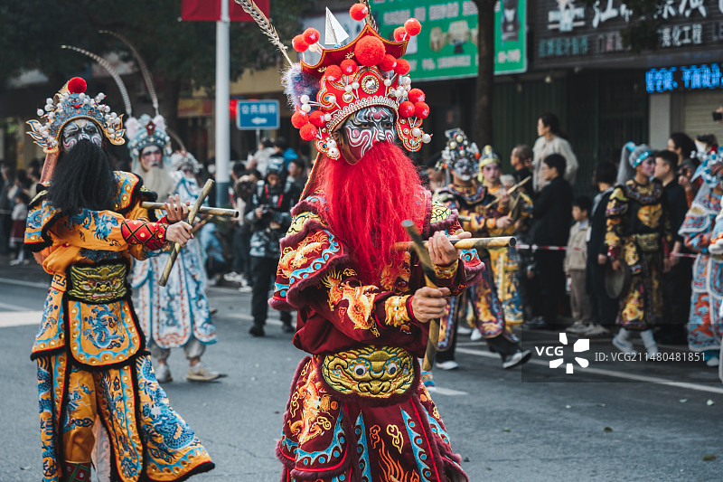 潮汕英歌舞图片素材
