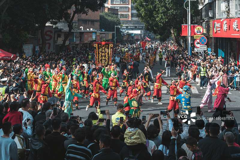潮汕英歌舞图片素材