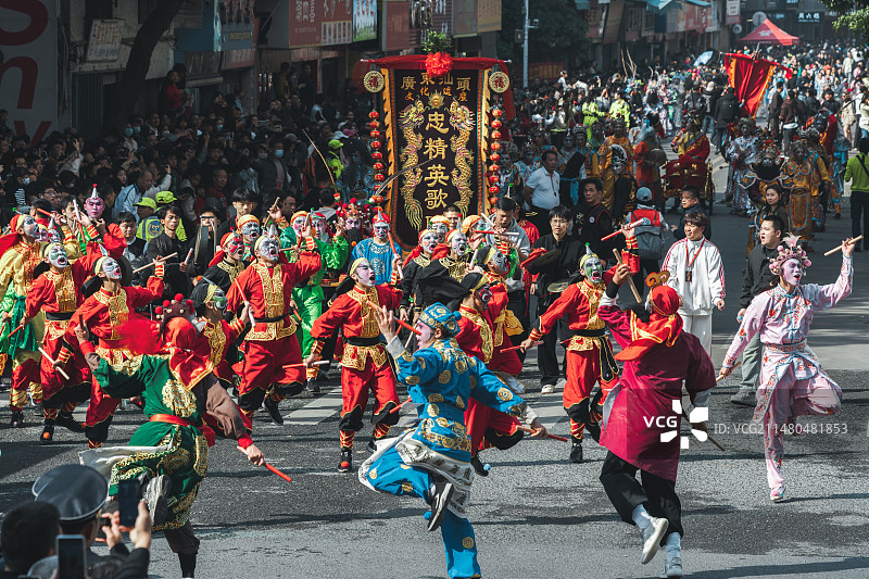 潮汕英歌舞图片素材
