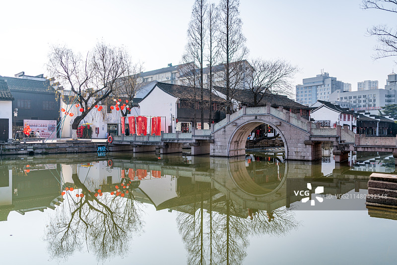 绍兴柯桥古镇图片素材