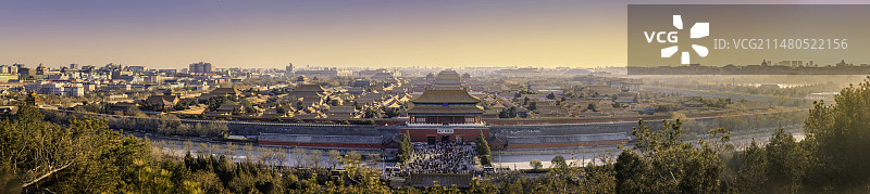 故宫全景图图片素材