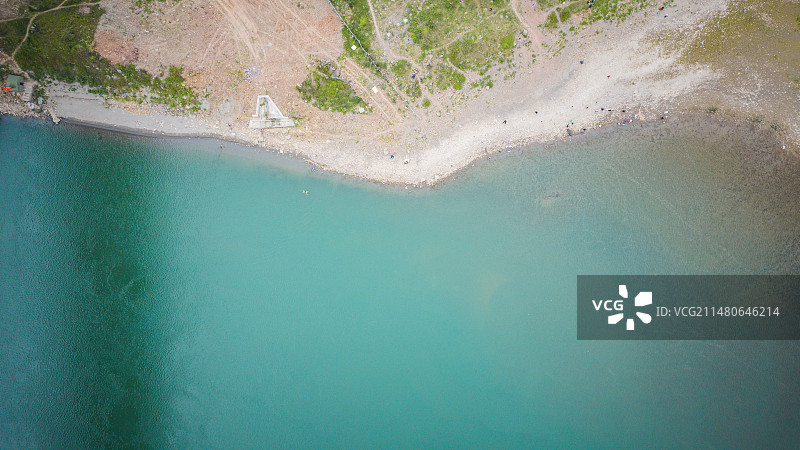 重庆江津长江江景航拍俯视图图片素材