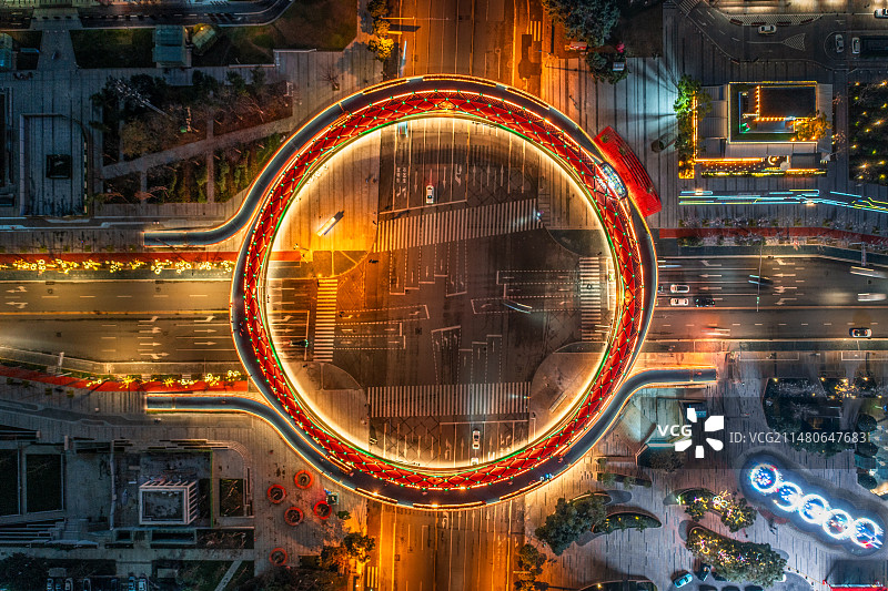 成都高新区交子之环图片素材