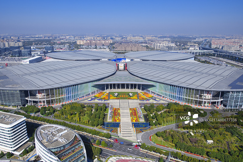 国家会展中心图片素材
