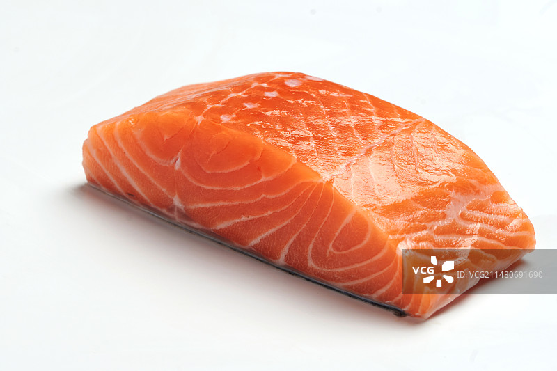 三文鱼鲑鱼红鳟鱼新鲜高蛋白营养海洋水产品图片素材