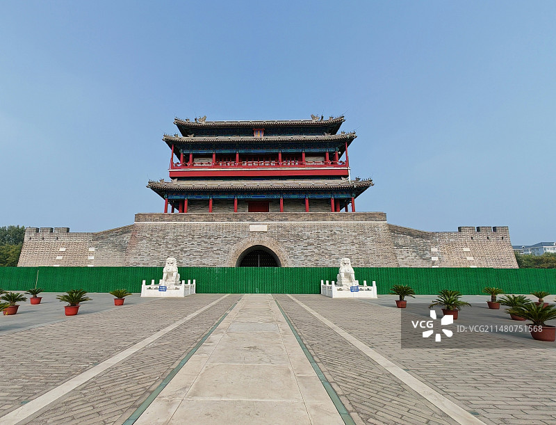 永定门图片素材