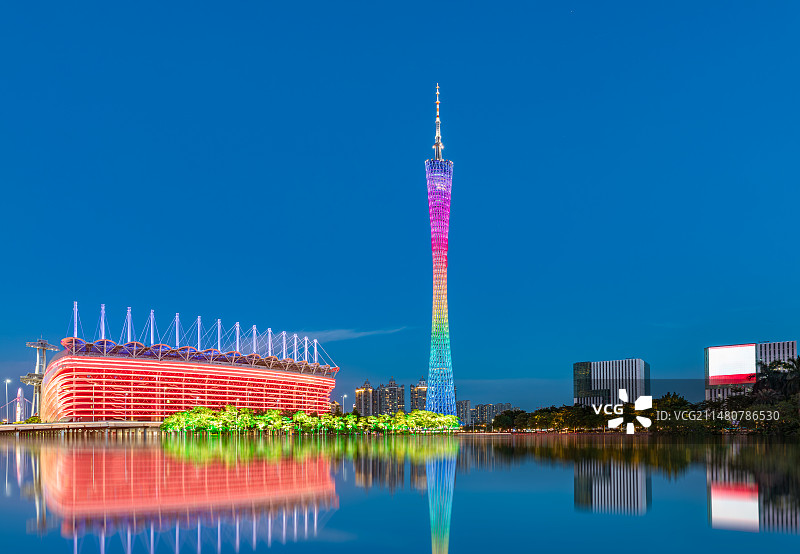 广州海心沙建筑城市都市风光图片素材