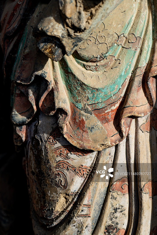 麦积山石窟图片素材