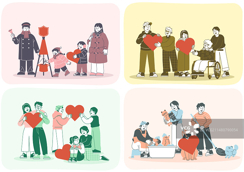 救世军：帮助残疾人、弱势群体和被遗弃的动物图片素材