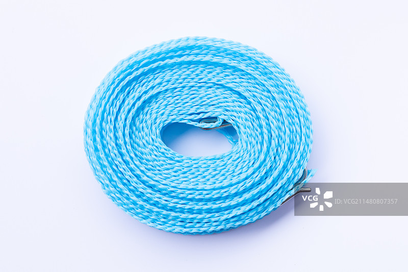 免打孔晾衣绳户外晒衣晒被绳子图片素材