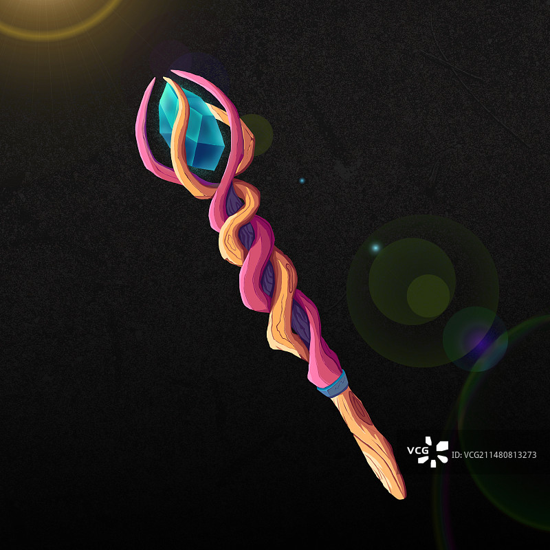 魔杖兵器图片素材