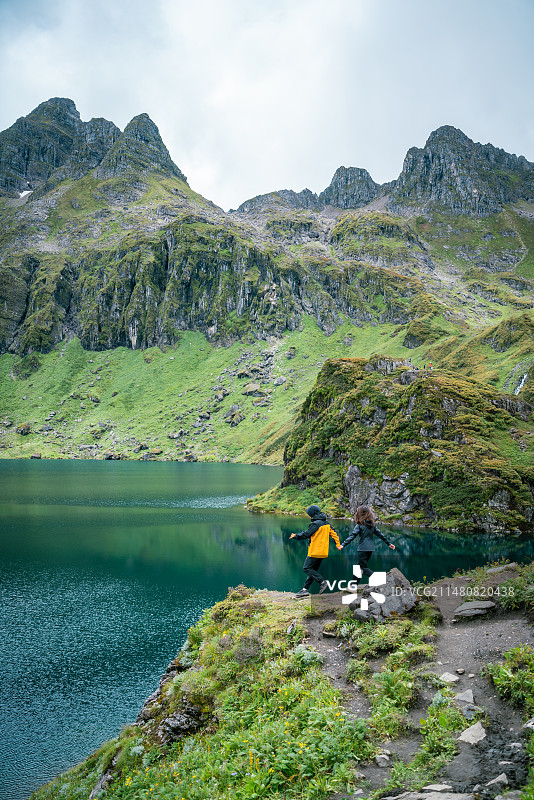 云南秘境香格里拉南极洛图片素材