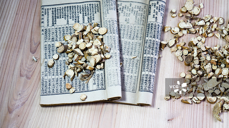 苦参野槐好汉枝苦骨中药材图片素材