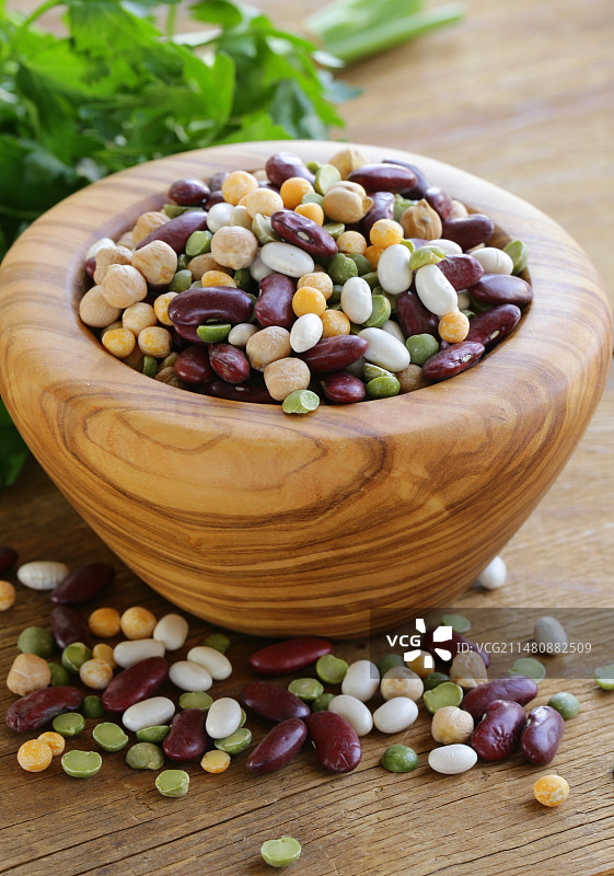 豆子黄豆红豆五谷图片素材