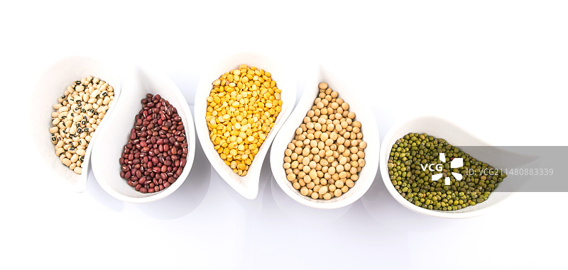 豆子黄豆红豆五谷图片素材