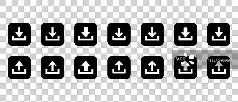 下载和上传图标集图片素材