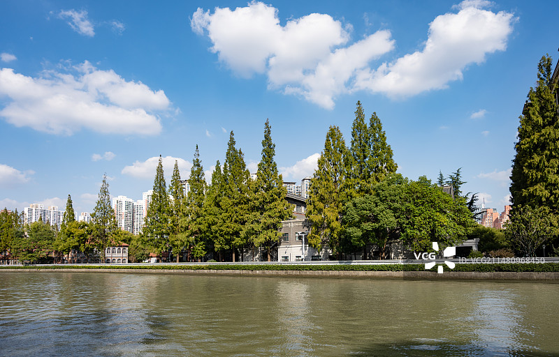 苏州河景观图片素材