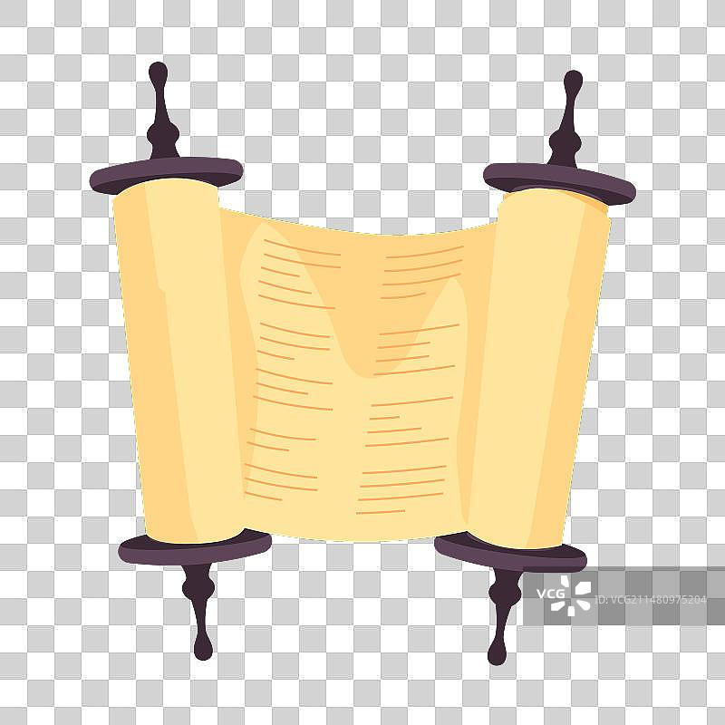 神圣的律法书-现代扁平设计风格图片素材