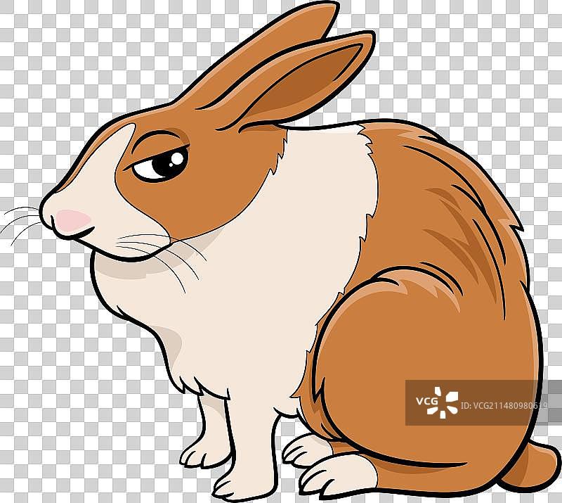 卡通迷你兔子漫画动物图片素材