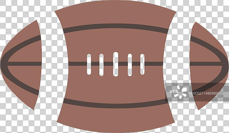 扁平风橄榄球图片素材