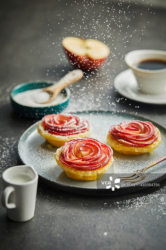 苹果塔图片素材