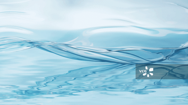 水面上飘动的布料3D渲染图片素材