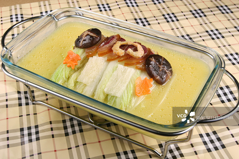 上汤娃娃菜图片素材