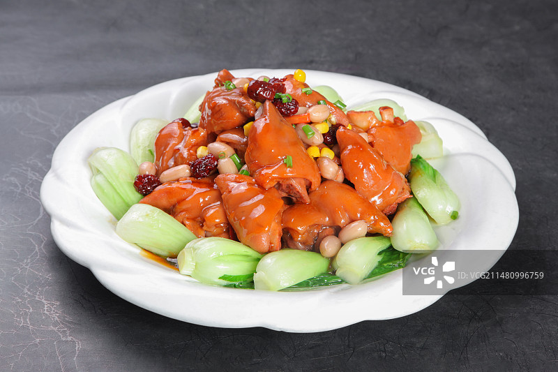 花生煲猪手图片素材