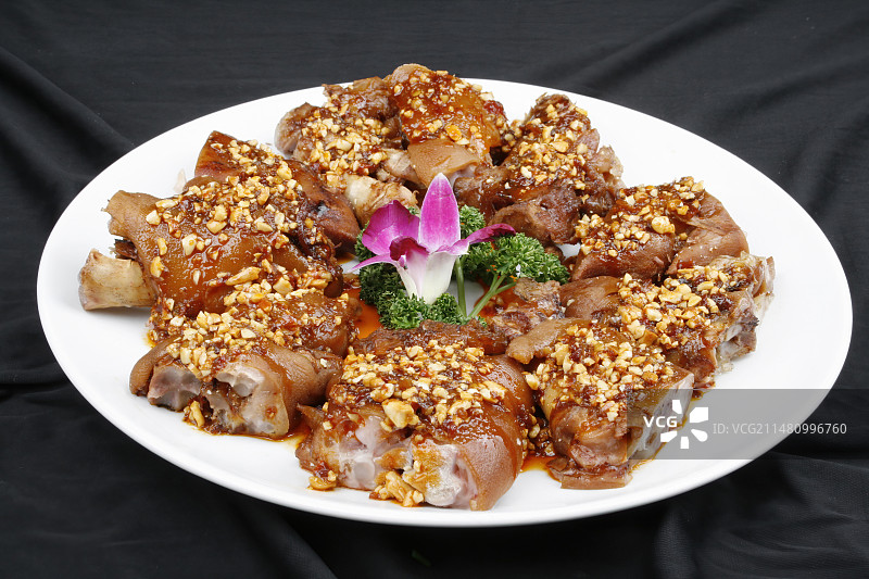 花生煲猪手图片素材