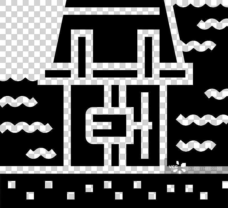 远程系统弹幕潮汐符号图标图片素材