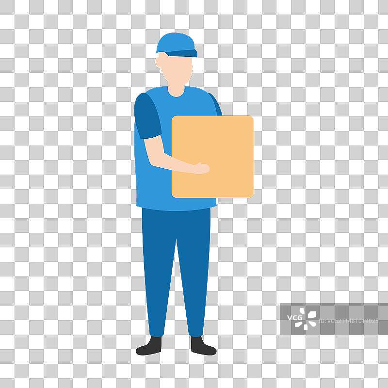 配送元素设计合集图片素材