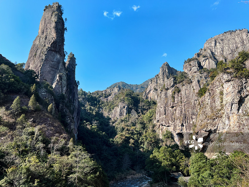 温州永嘉石桅岩景区图片素材