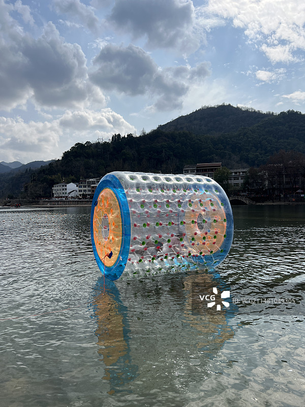 楠溪江边东皋水上乐园项目图片素材