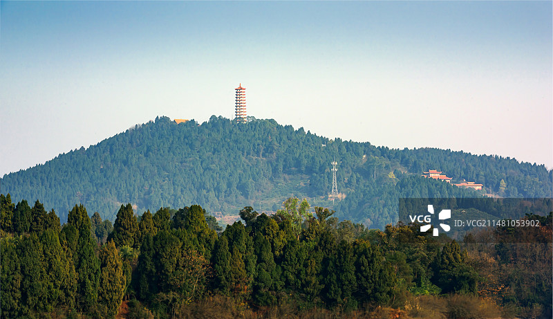 四川省眉山市仁寿县黑龙滩风光图片素材