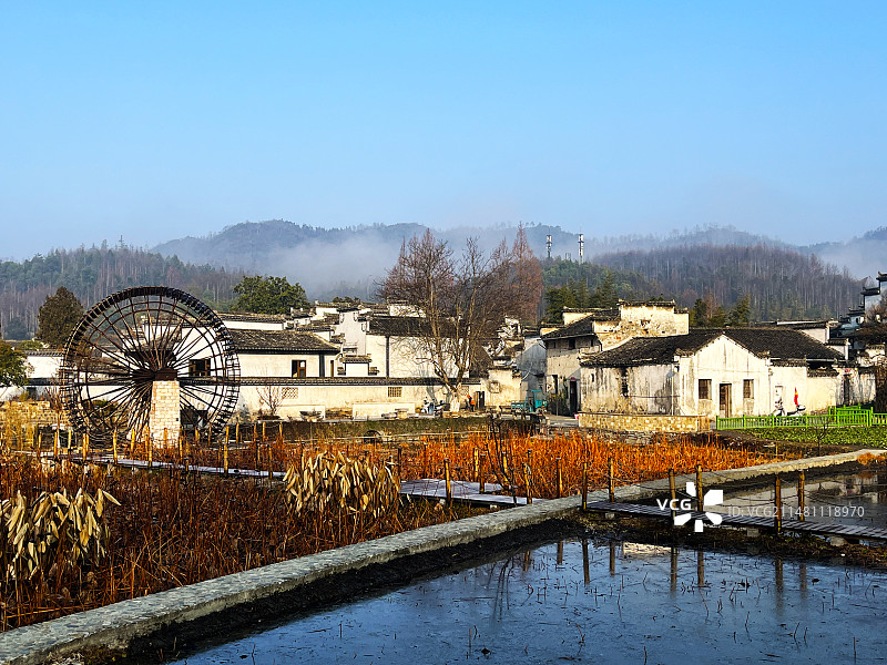 黄山和皖南古村落图片素材