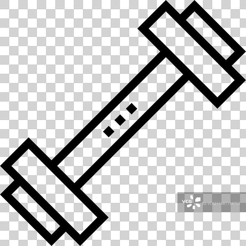 哑铃图标图片素材