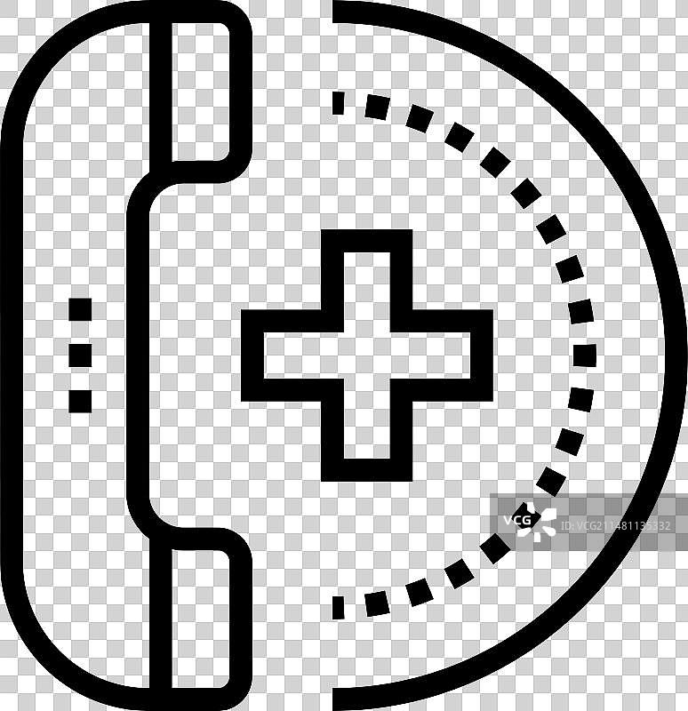 紧急呼叫图标图片素材