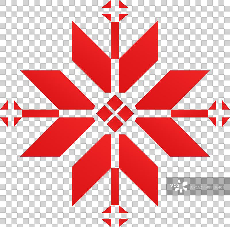 卡通星球上的花卉白俄罗斯象征图标图片素材