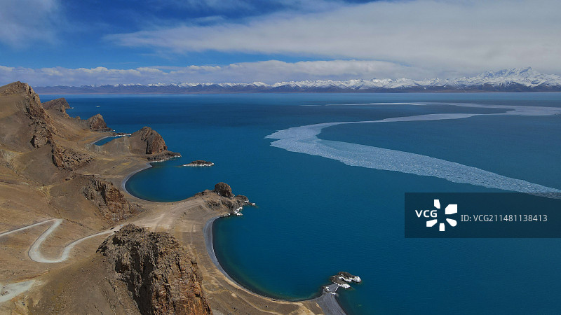 纳木措 圣象天门图片素材