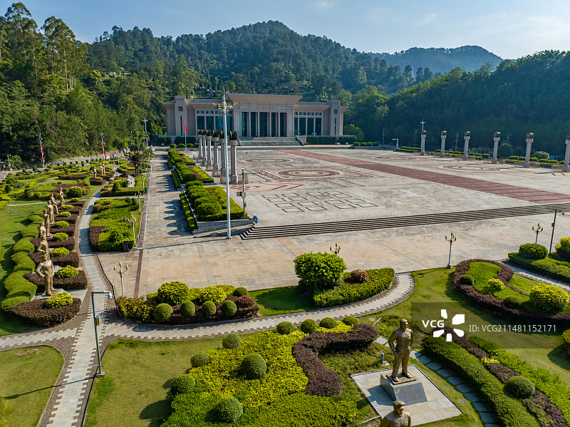 广西河池东兰县韦拔群广场图片素材