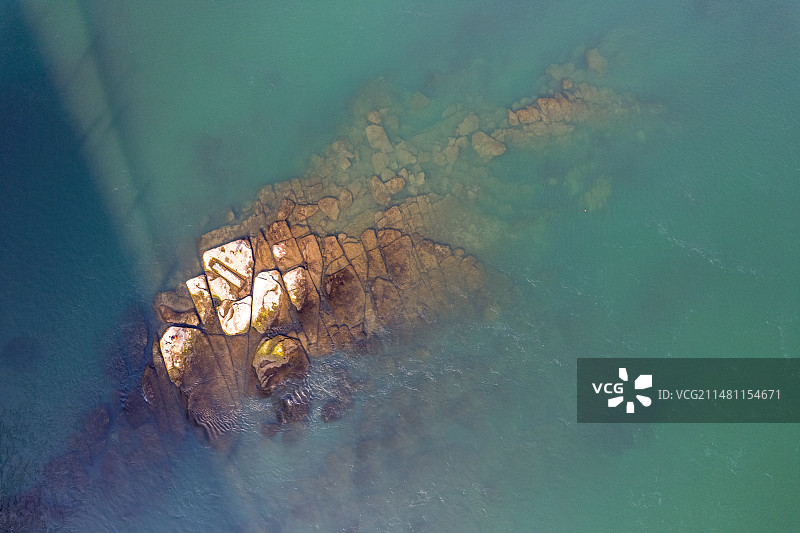 重庆江津长江“莲花石”图片素材